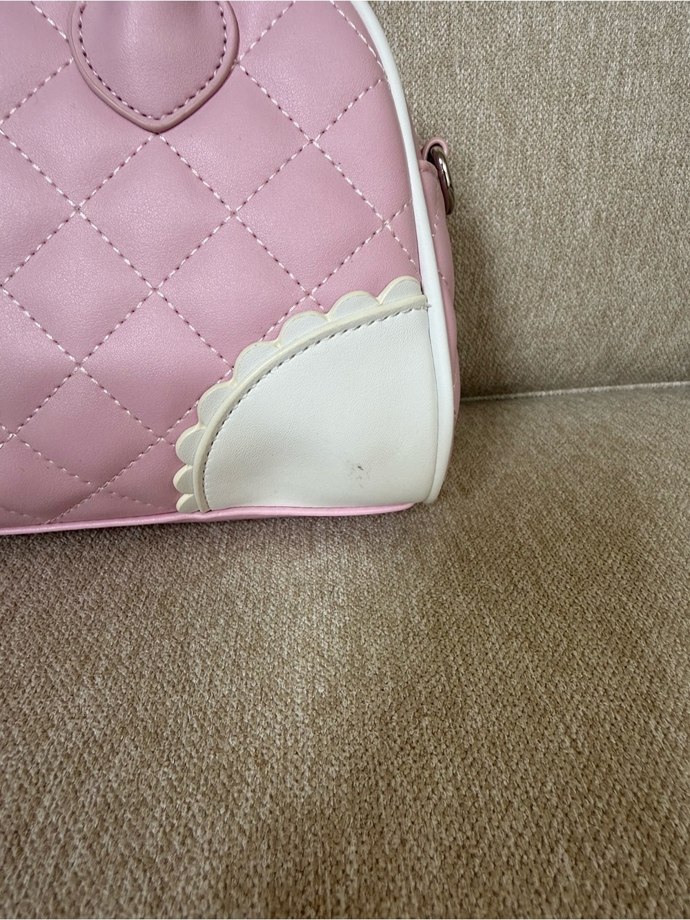NWT Kawaii Coquette Quilted Handbag - Picture 8 of 8